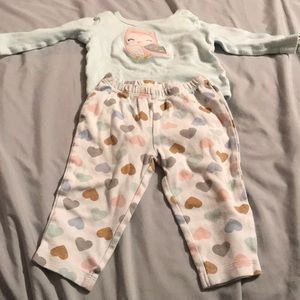 Pastel babygirl long sleeve outfit